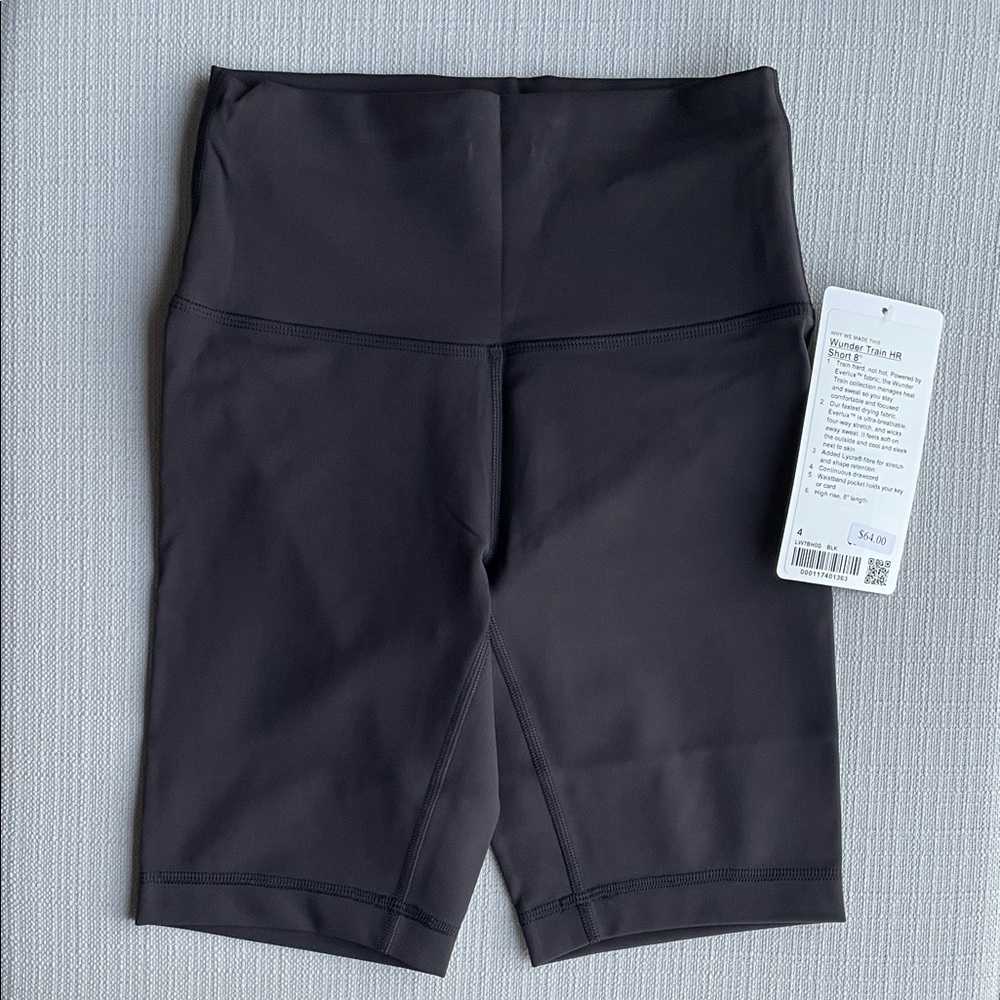 NWT lululemon Wunder Train High-Rise Short 8" - size 4 - Picture 3 of 16